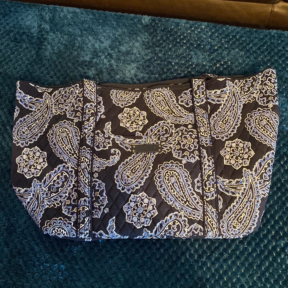 New Vera Bradley blue Miller bag